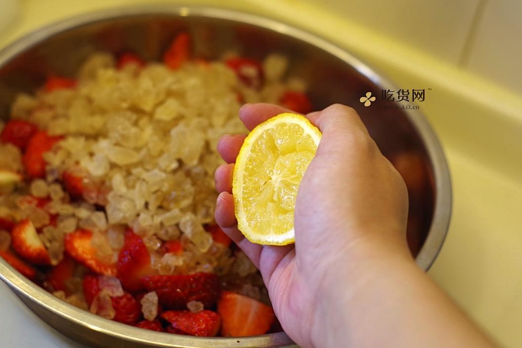 零厨艺法式草莓果酱——草莓季系列之一的做法 步骤4