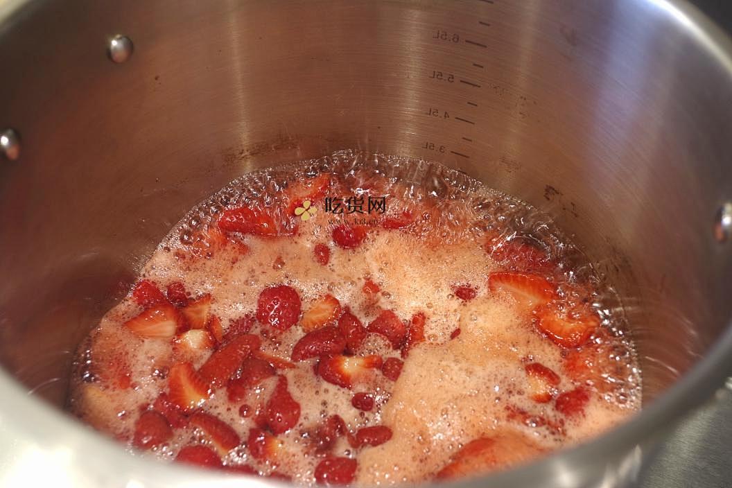 零厨艺法式草莓果酱——草莓季系列之一的做法 步骤8