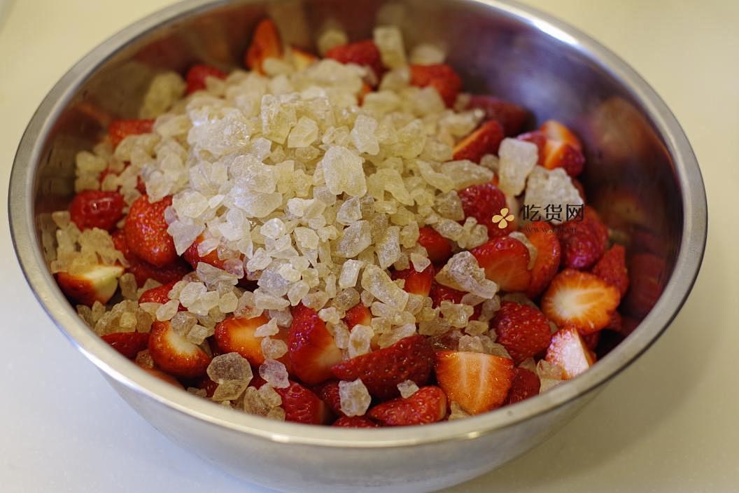 零厨艺法式草莓果酱——草莓季系列之一的做法 步骤3