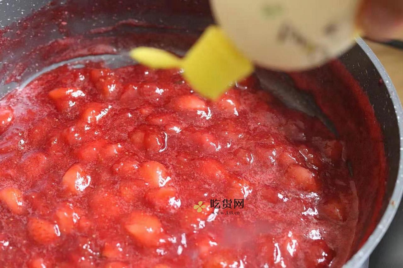 草莓|做成草莓酱再什么季节都可以吃了的做法 步骤10
