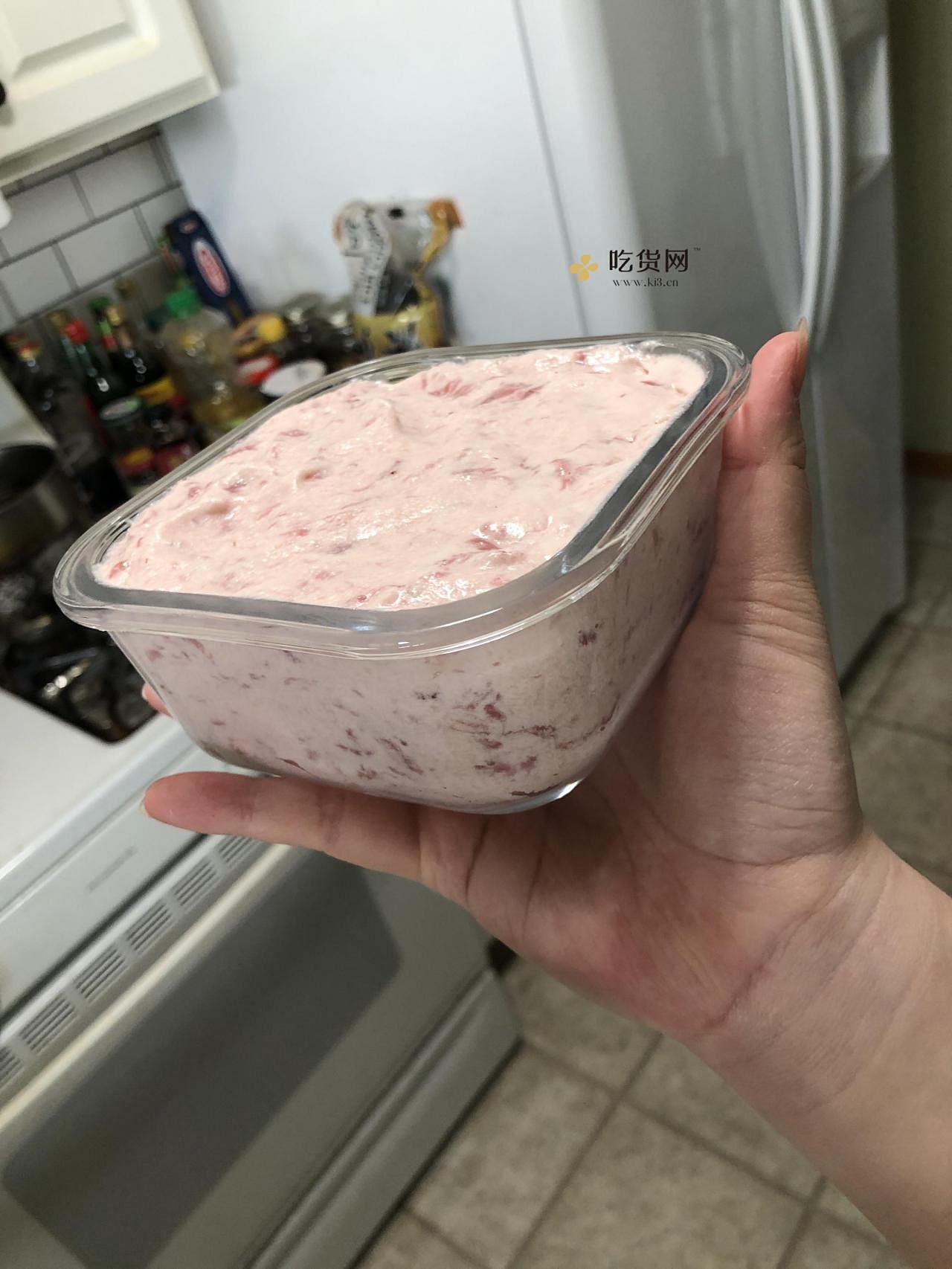 〖甜品〗草莓冰淇淋的做法 步骤11