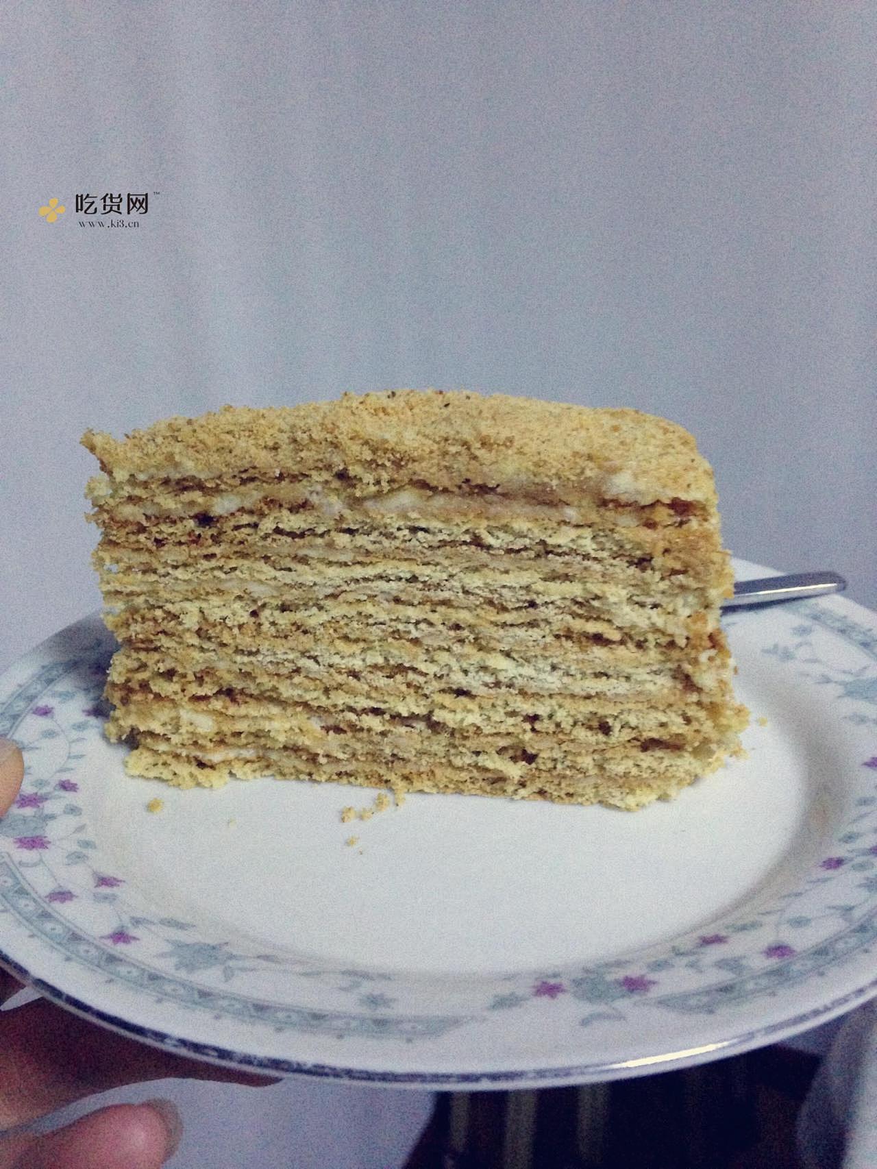俄罗斯蜂蜜蛋糕   千层蛋糕【又名提拉米苏】的做法 步骤27
