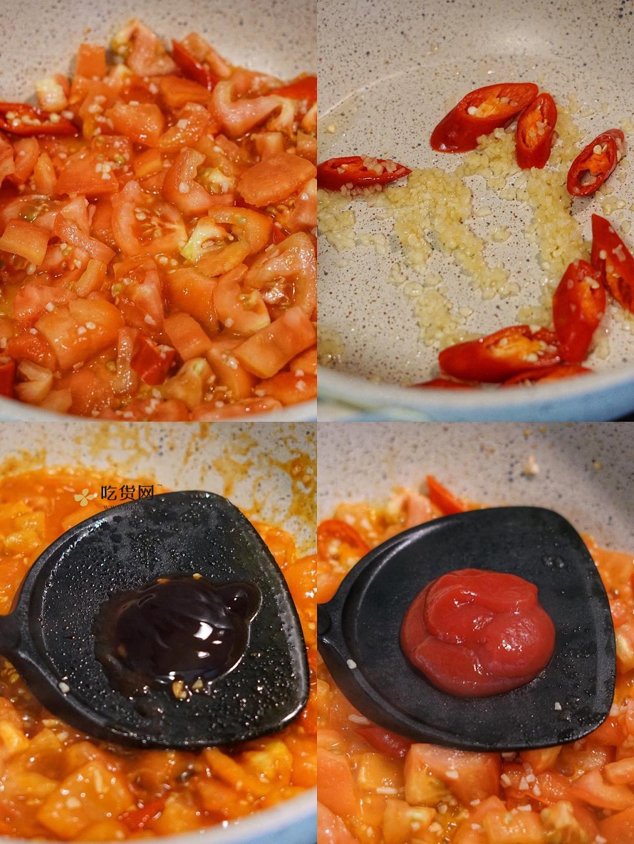 懒人减肥餐｜低卡高蛋白快手番茄锅的做法 步骤5