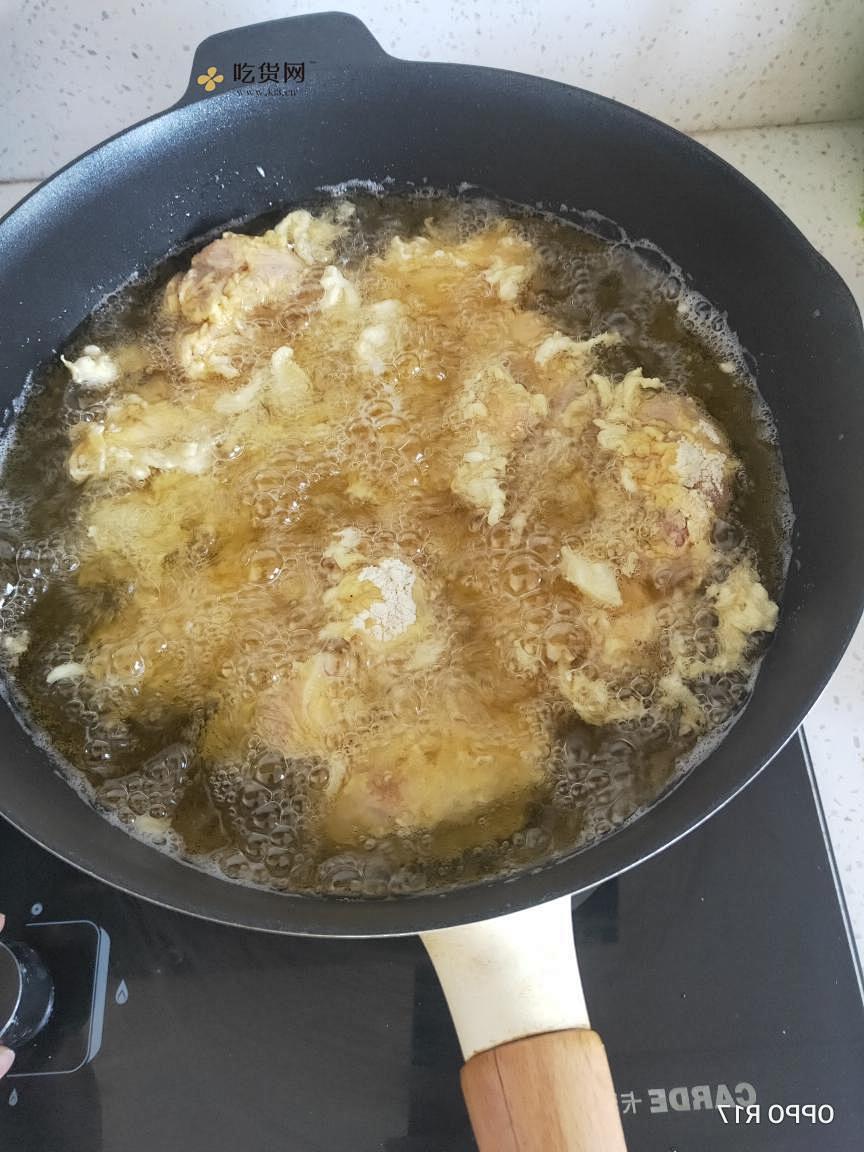 好吃到尖叫的韩国炸鸡，“韩式蜂蜜黄油炸鸡”的做法 步骤7