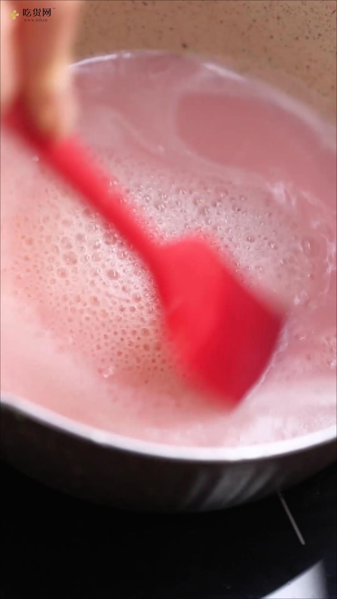 草莓奶冻|劣狐狐烘焙的做法 步骤3