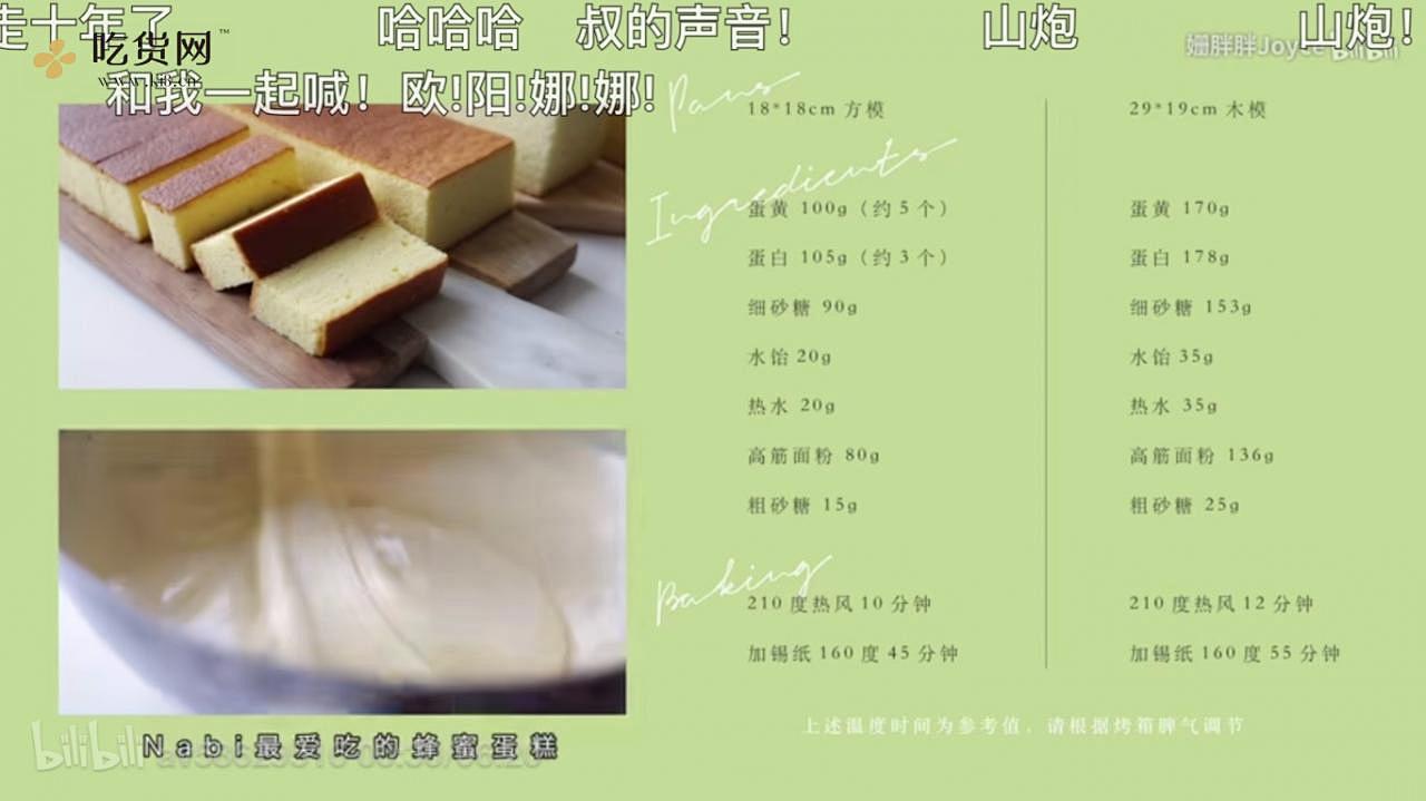 "蜂蜜"长崎蛋糕 | 欧阳娜娜的最爱！日本老店福砂屋完美复刻的做法 步骤1