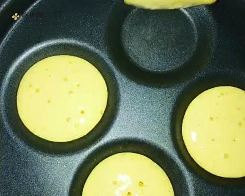 松饼 铜锣烧--全蛋打发 放一周也不会变硬的做法 步骤12