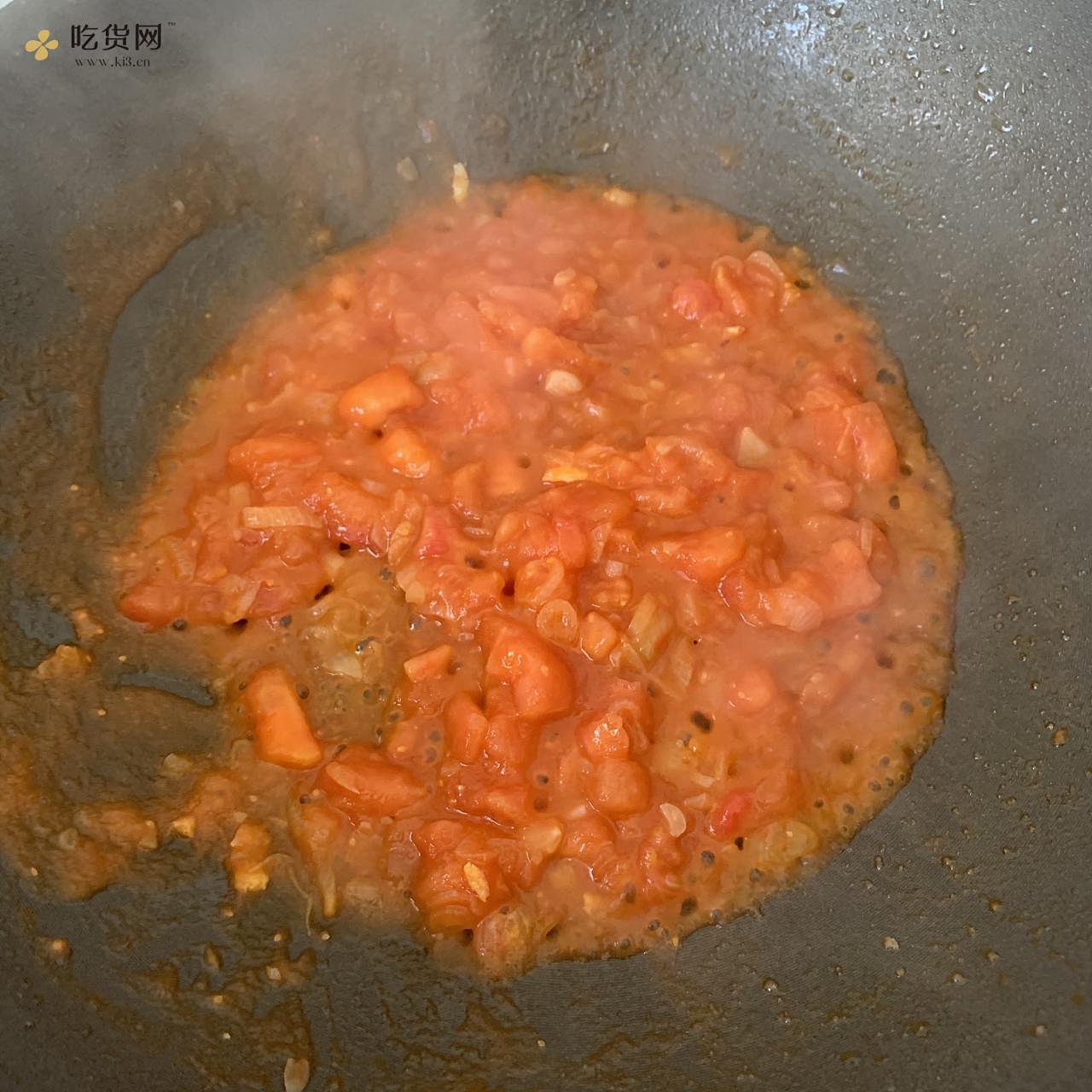 汤都要喝光的西红柿鸡蛋面的做法 步骤5