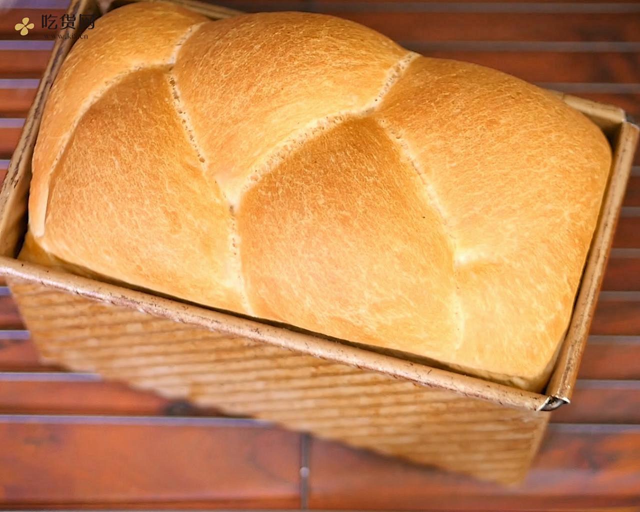 【小高姐】早餐白面包 极简主义的手工面包的做法 步骤17