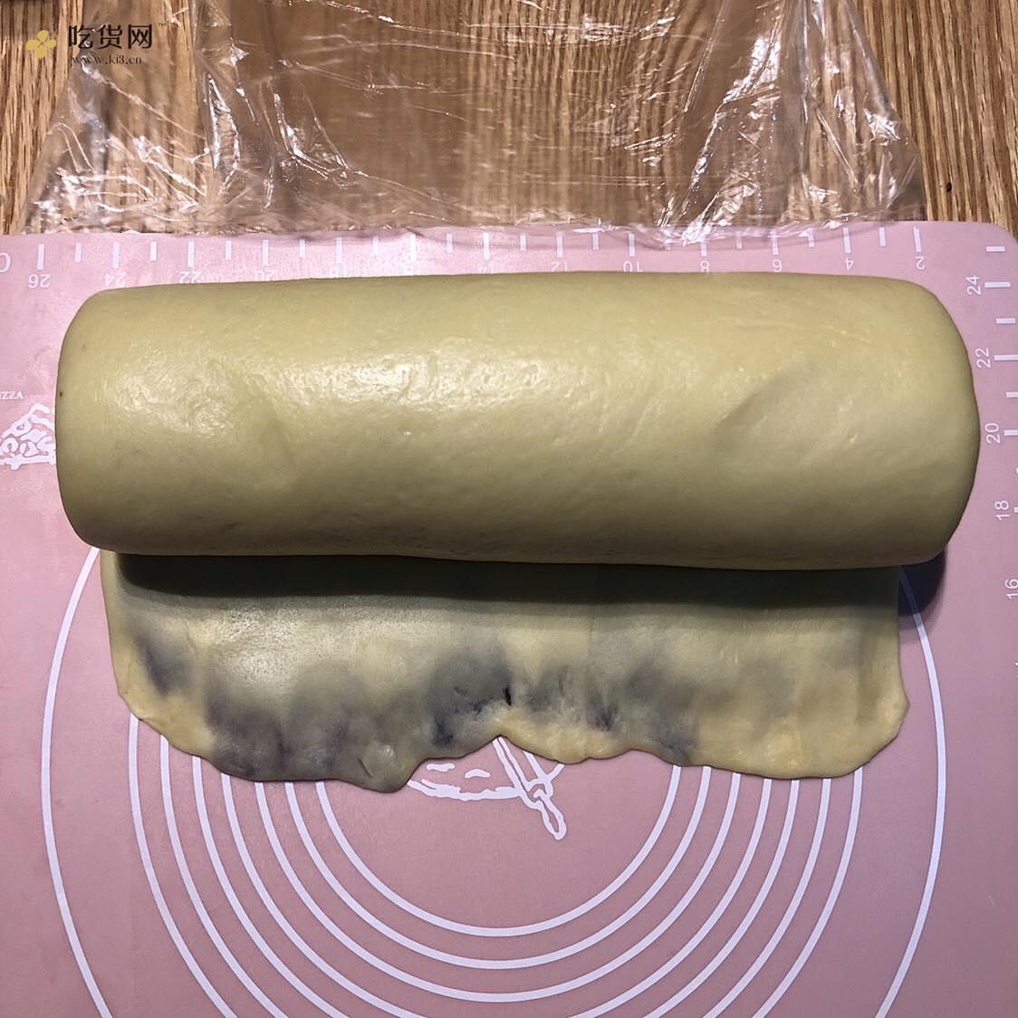 北海道红豆沙漩涡吐司?超完美漩涡整形法 无黄油豆沙面包的做法 步骤8