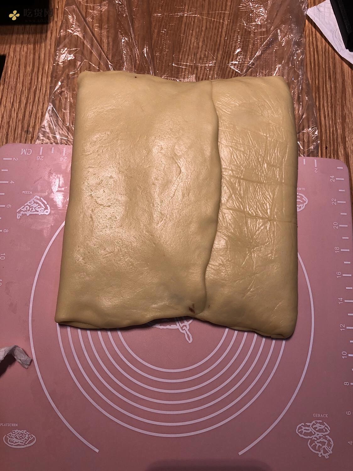 北海道红豆沙漩涡吐司?超完美漩涡整形法 无黄油豆沙面包的做法 步骤6