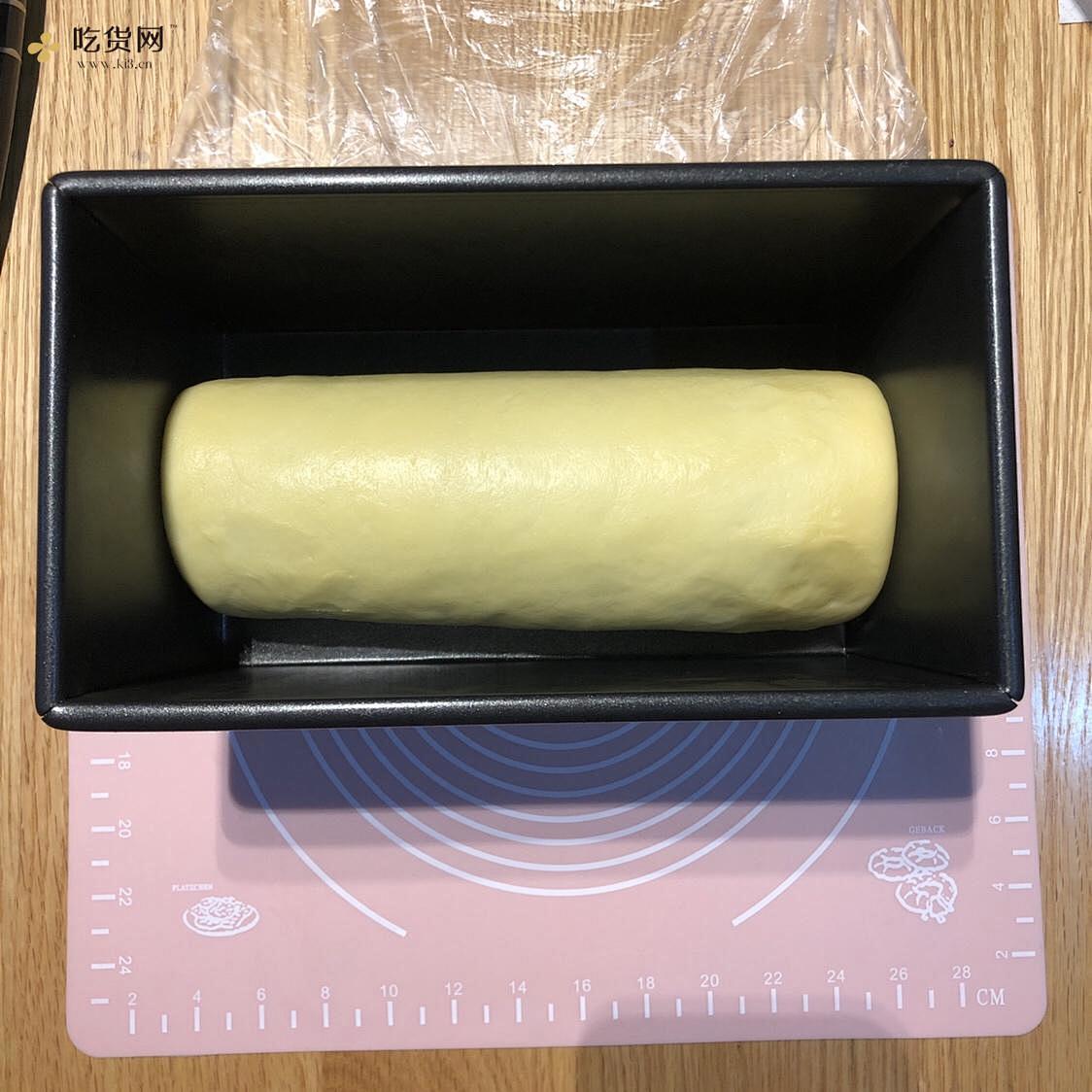 北海道红豆沙漩涡吐司?超完美漩涡整形法 无黄油豆沙面包的做法 步骤9