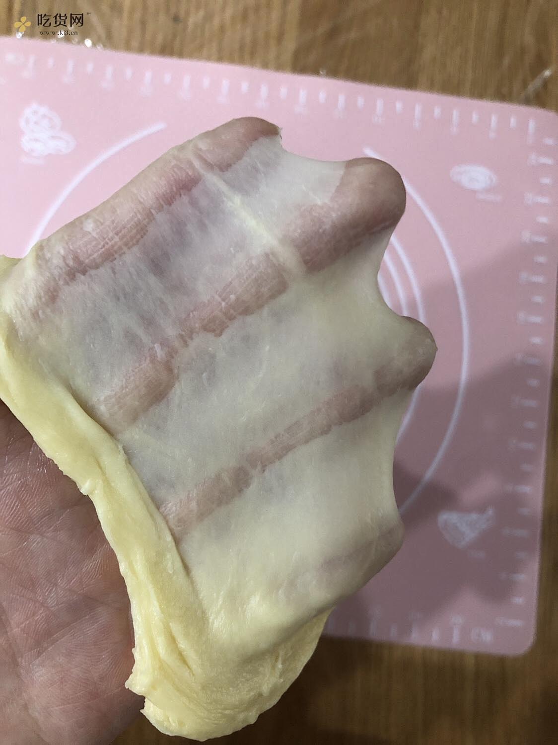 北海道红豆沙漩涡吐司?超完美漩涡整形法 无黄油豆沙面包的做法 步骤1