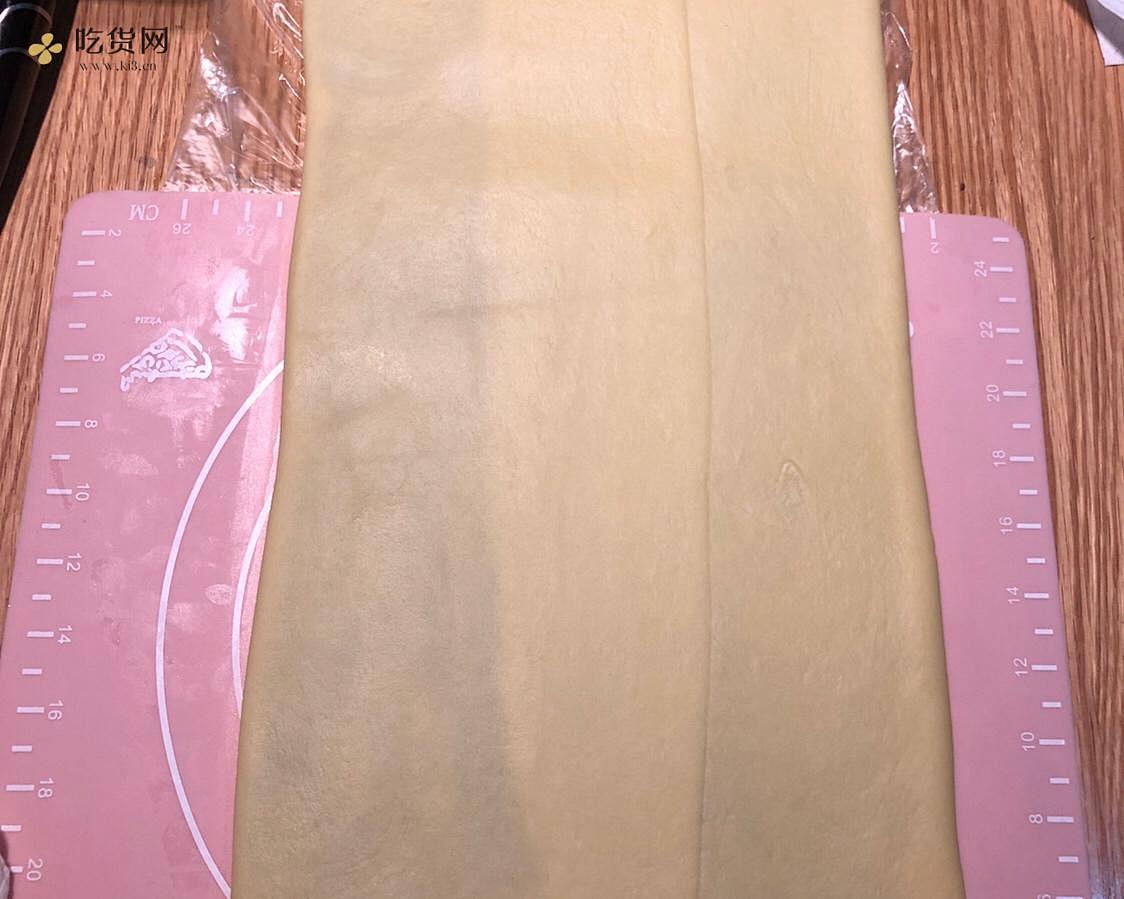 北海道红豆沙漩涡吐司?超完美漩涡整形法 无黄油豆沙面包的做法 步骤7