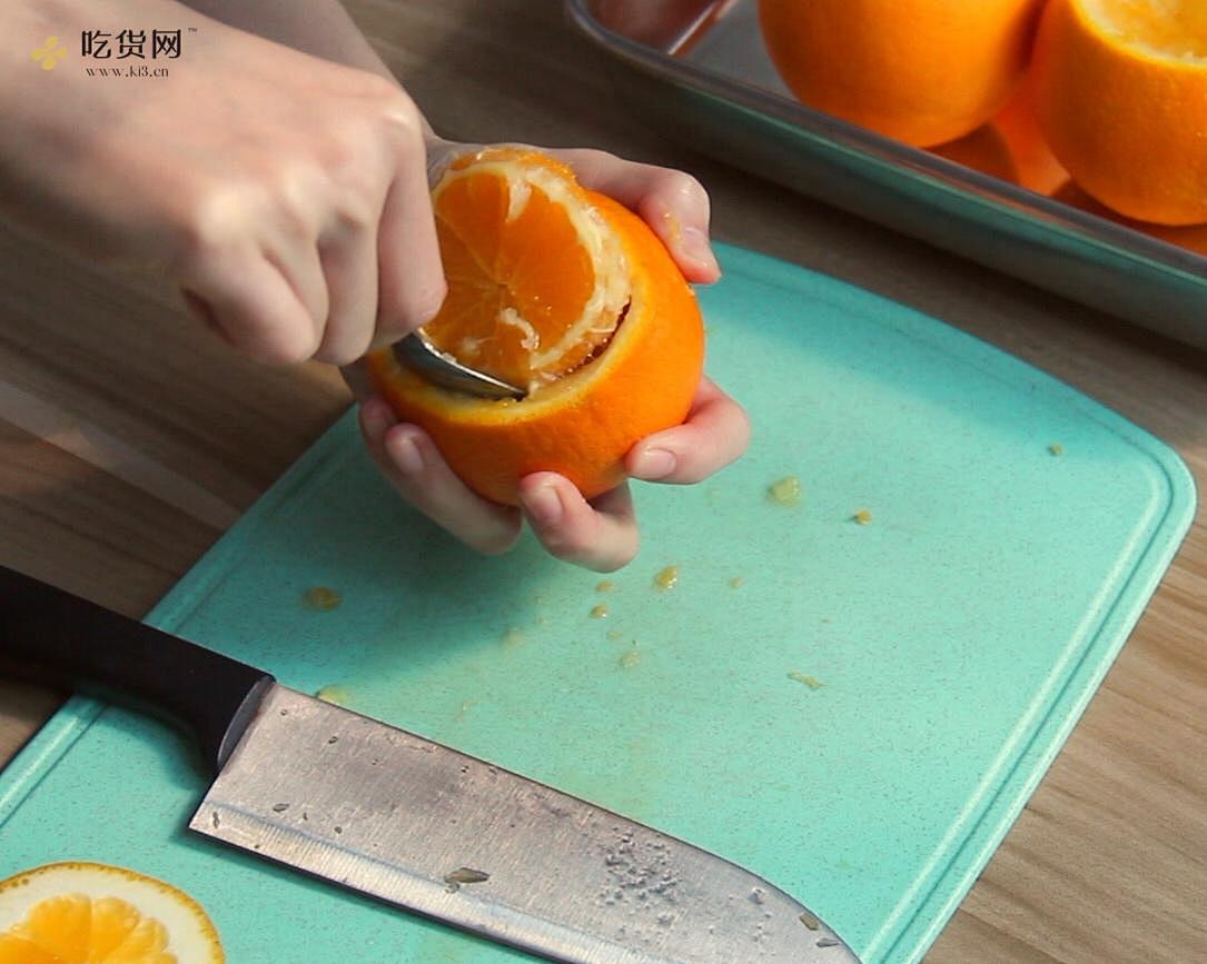 “橙”意满?️【?橙子蒸蛋】解锁水果新吃法的做法 步骤2