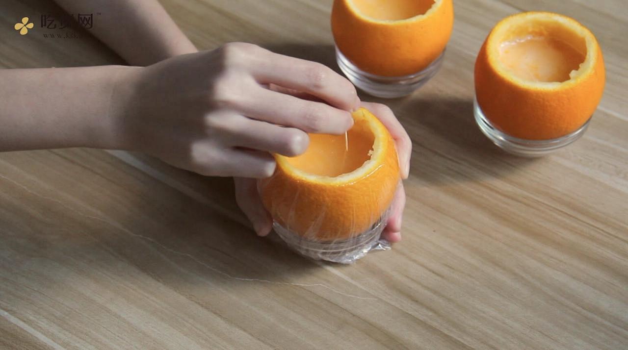 “橙”意满?️【?橙子蒸蛋】解锁水果新吃法的做法 步骤9