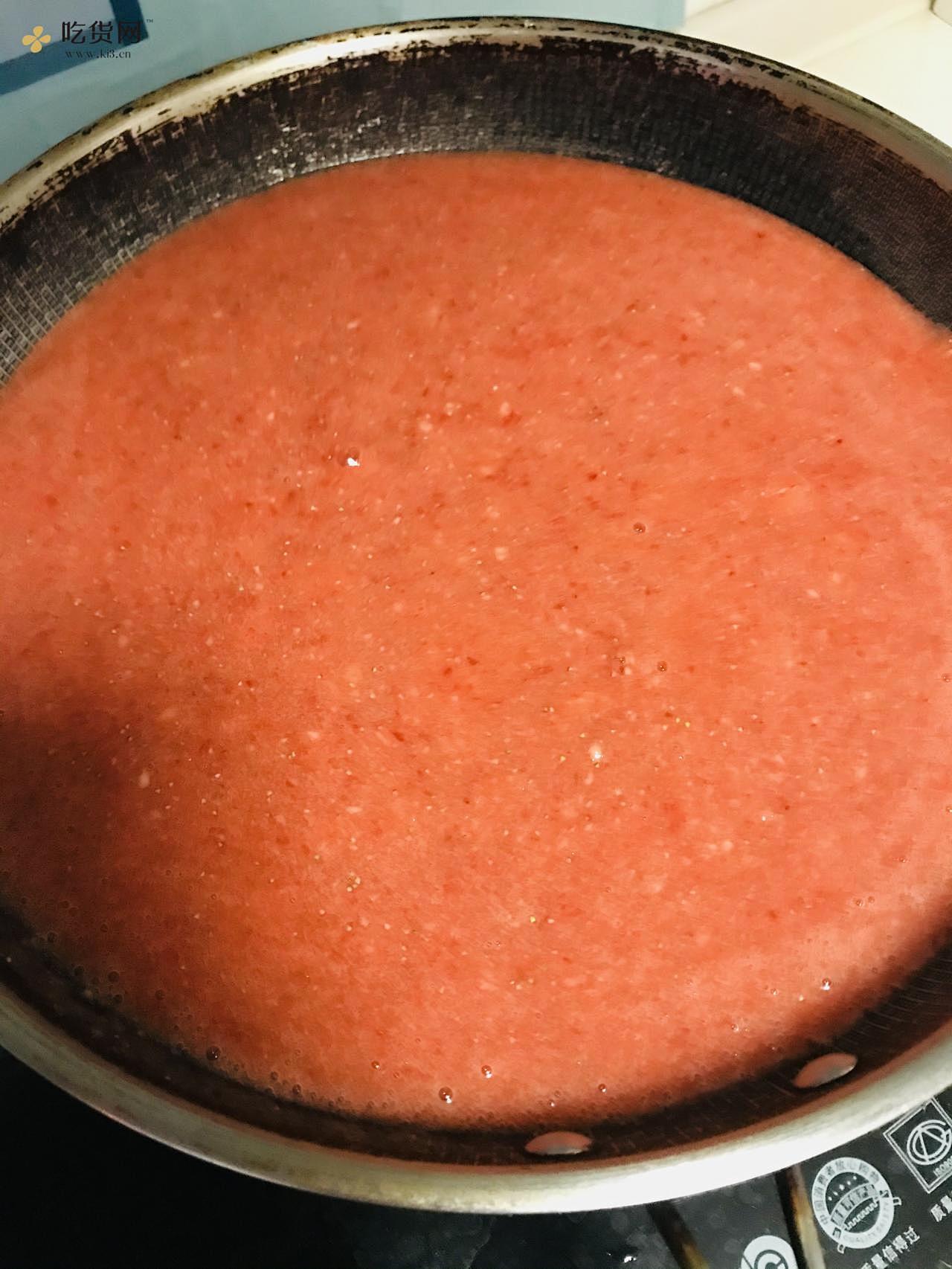 零基础快速上手的无添加草莓酱的做法 步骤6