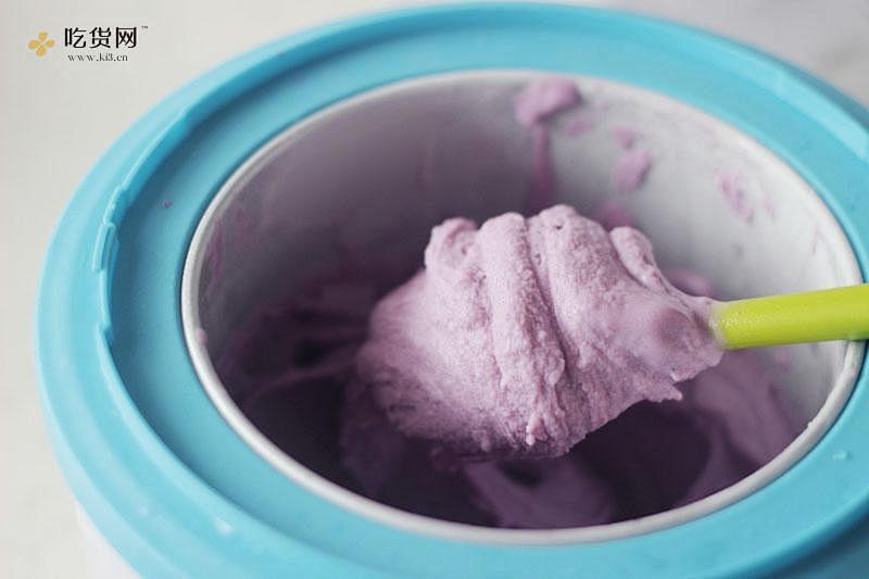 蜂蜜紫薯冰淇淋的做法 步骤5