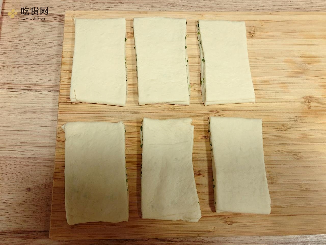葱香银丝花卷（一次发酵）的做法 步骤9