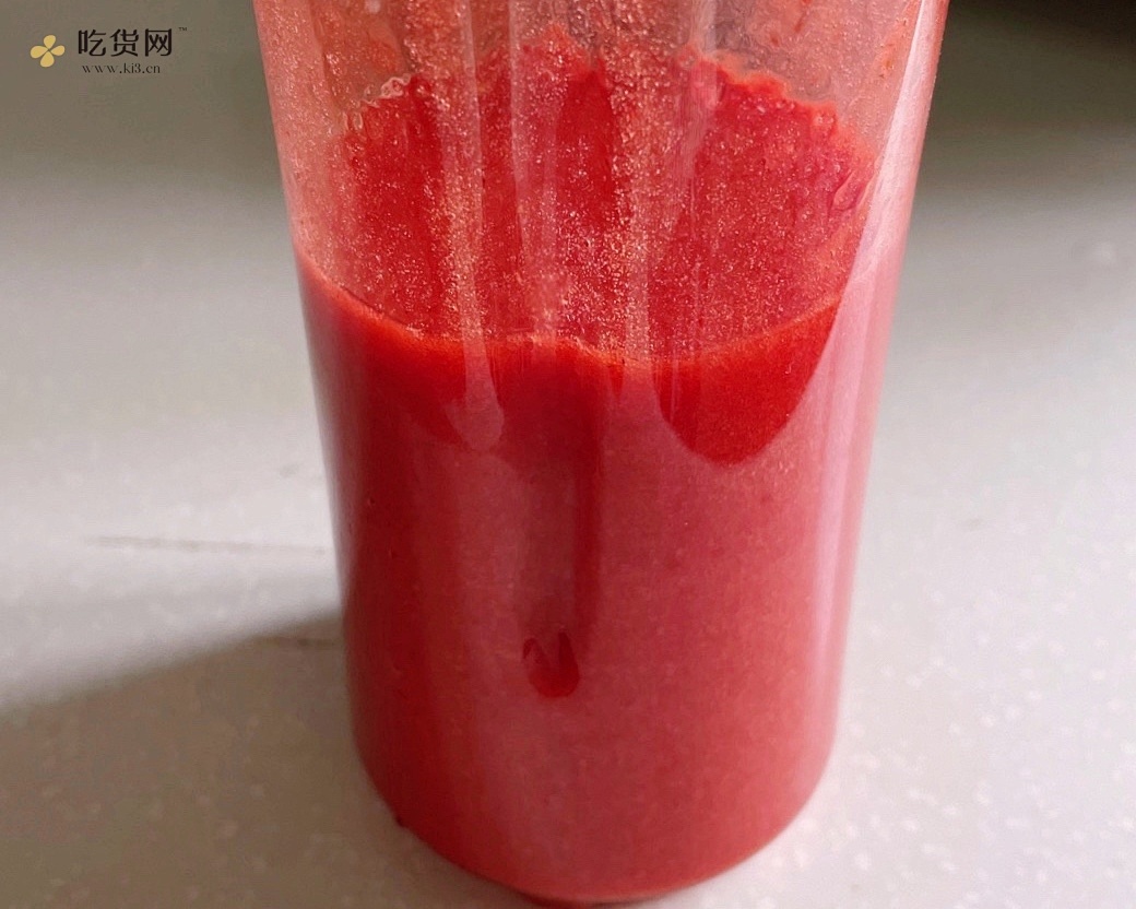 草莓酸奶布丁&草莓牛奶布丁的做法 步骤3