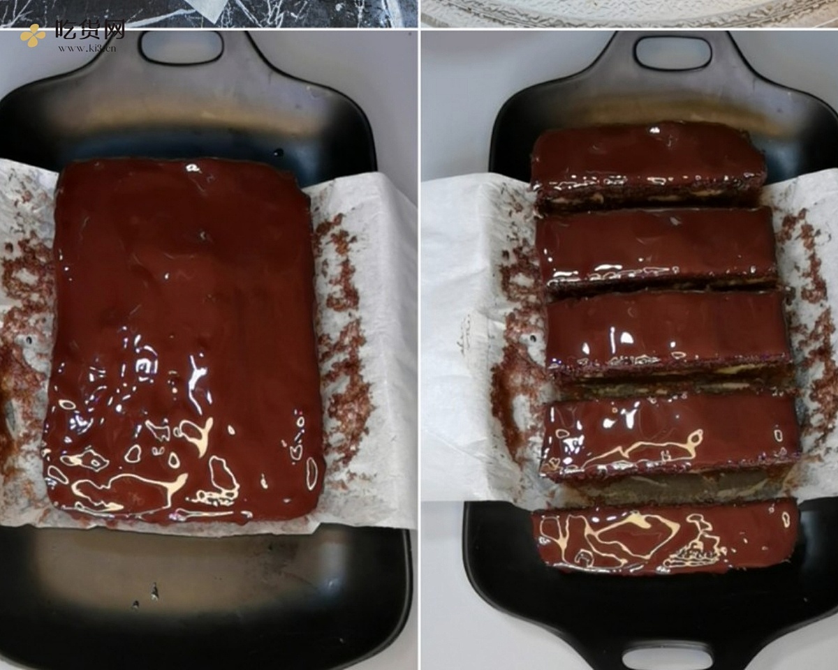 5分钟搞定•低卡无面粉‼️巧克力山药蛋糕的做法 步骤8