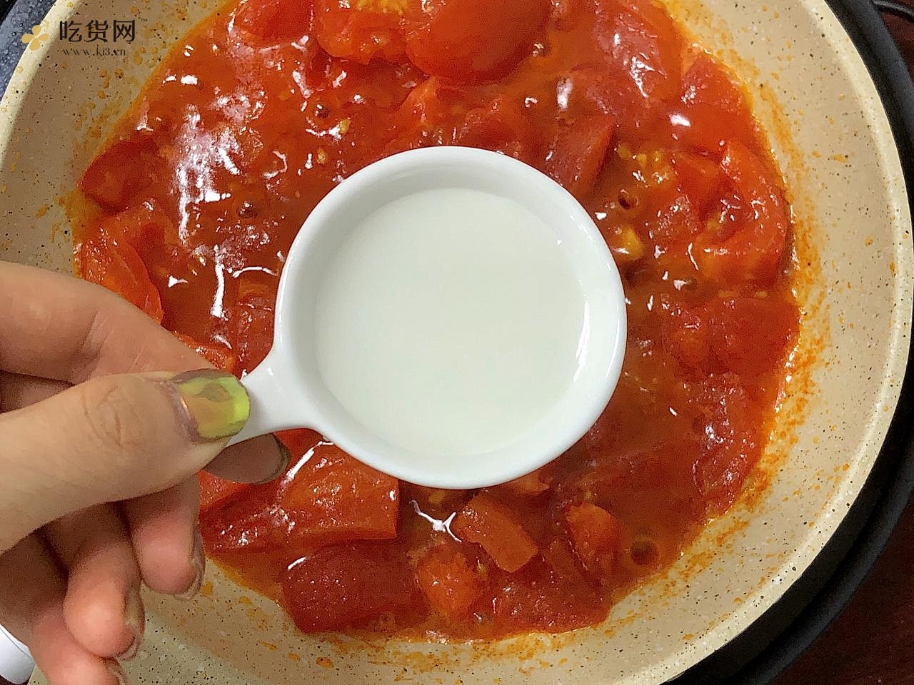 超简单❗️快来碗西红柿炒鸡蛋盖浇面?的做法 步骤9