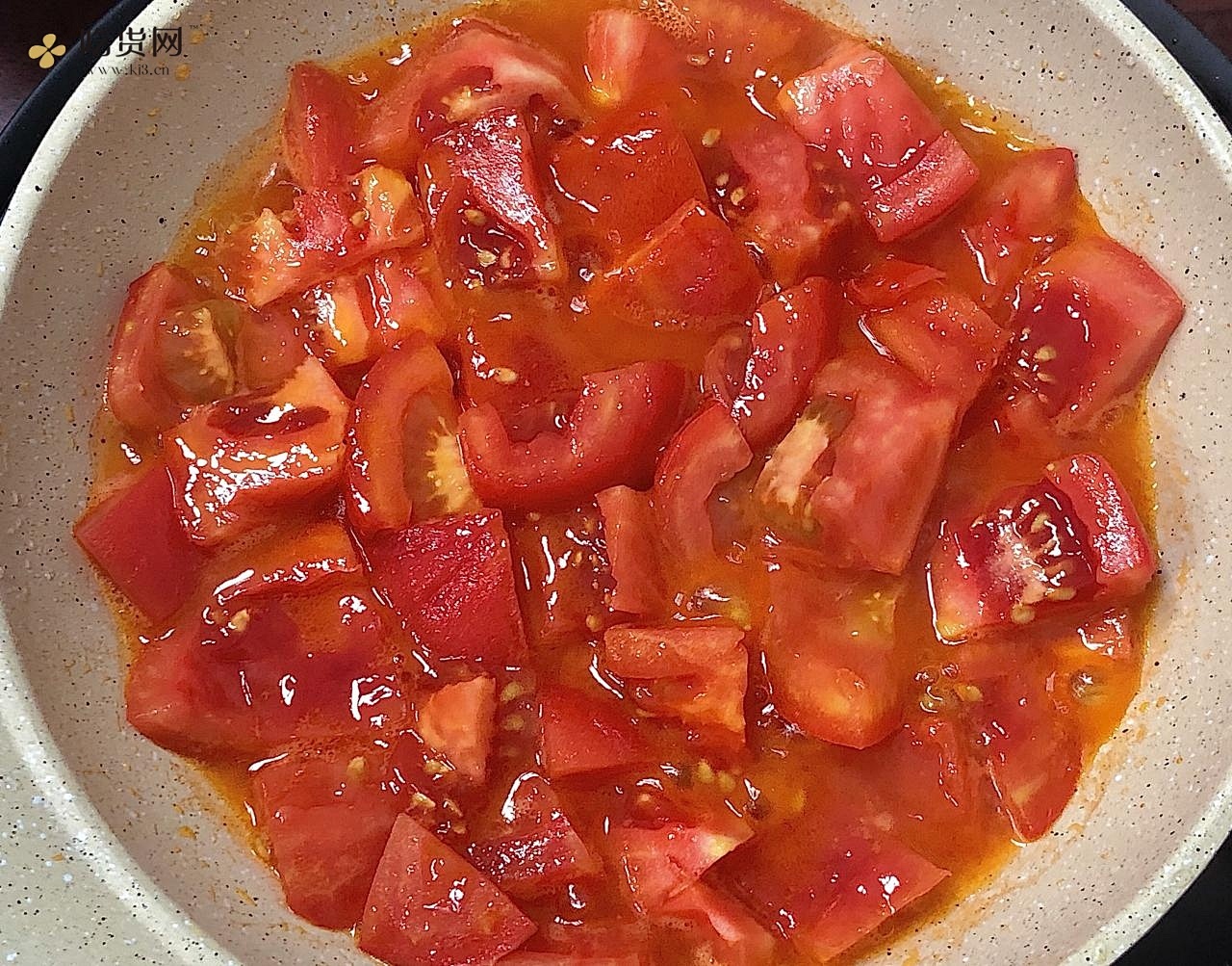 超简单❗️快来碗西红柿炒鸡蛋盖浇面?的做法 步骤4