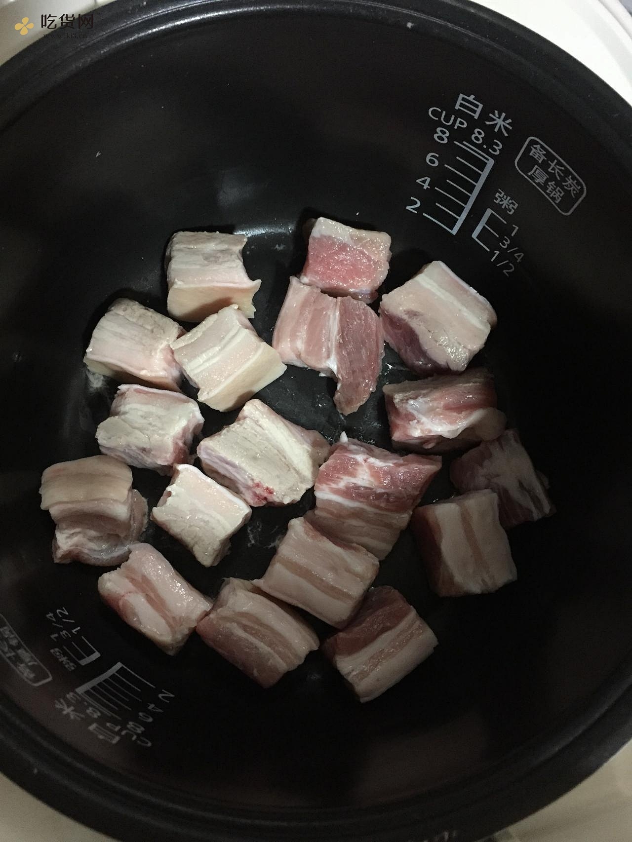 电饭锅版红烧肉的做法 步骤1