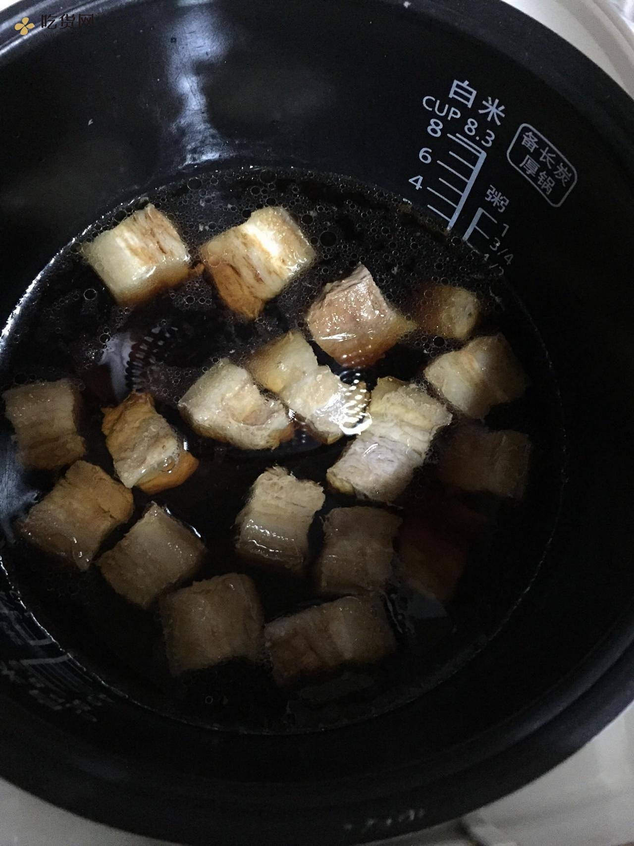 电饭锅版红烧肉的做法 步骤6