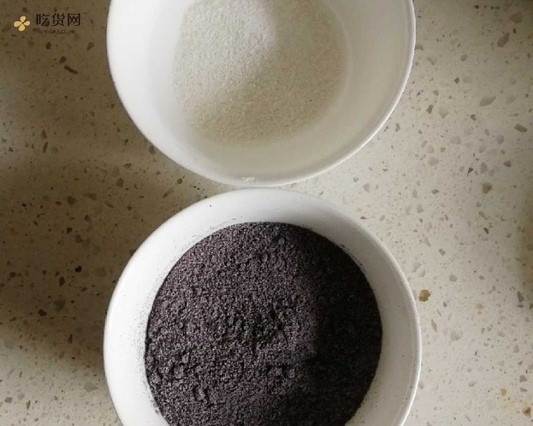 零难度 健康美味的黑米糕（简单好做）的做法 步骤2