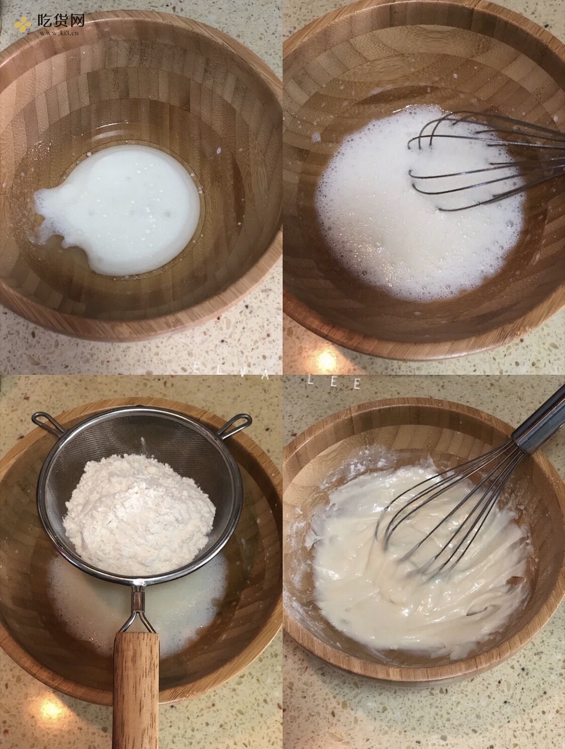低糖低油~不裂不塌水光肌戚风蛋糕的做法 步骤1