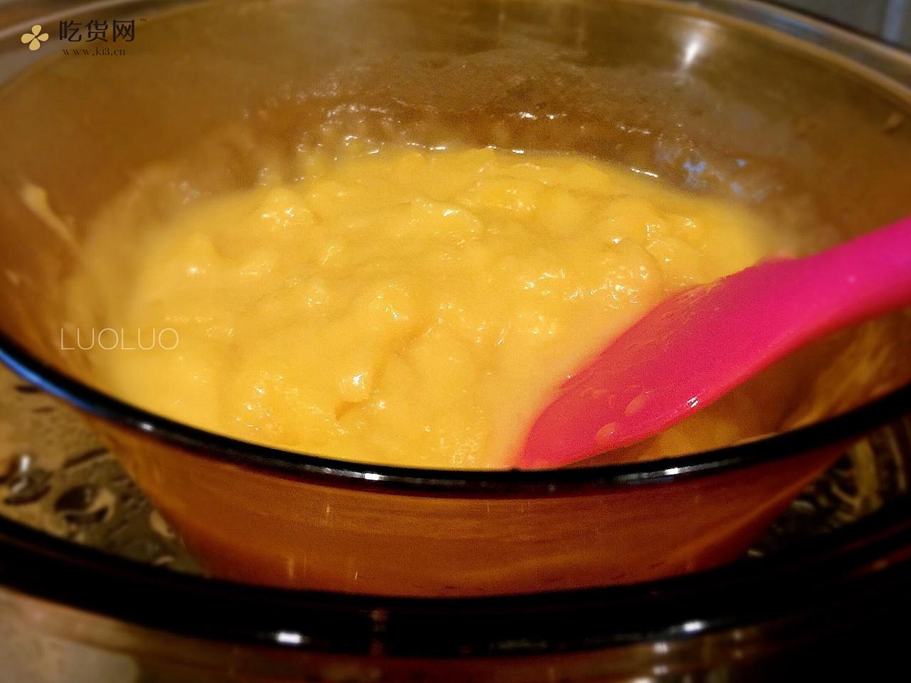 奶黄小餐包-一次发酵超好吃（附快手奶黄馅制作方法）的做法 步骤2