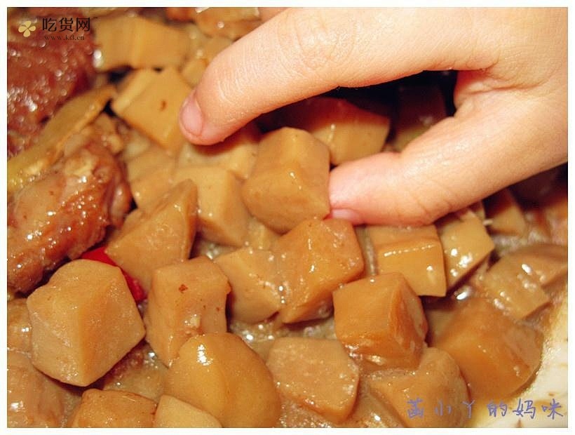 红烧排骨杏鲍菇的做法 步骤4