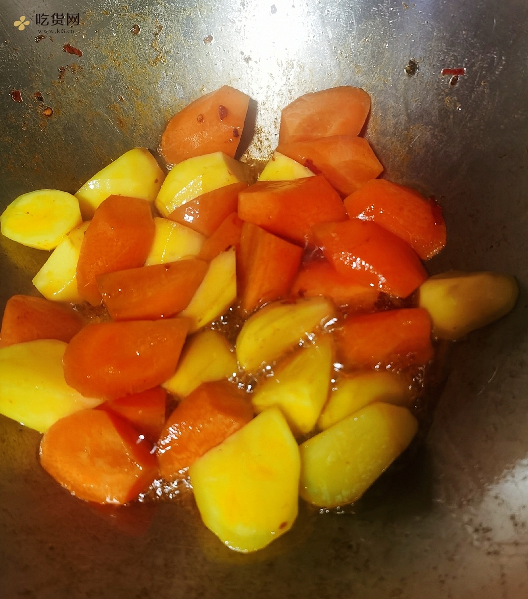 红烧土豆红萝卜排骨的做法 步骤6