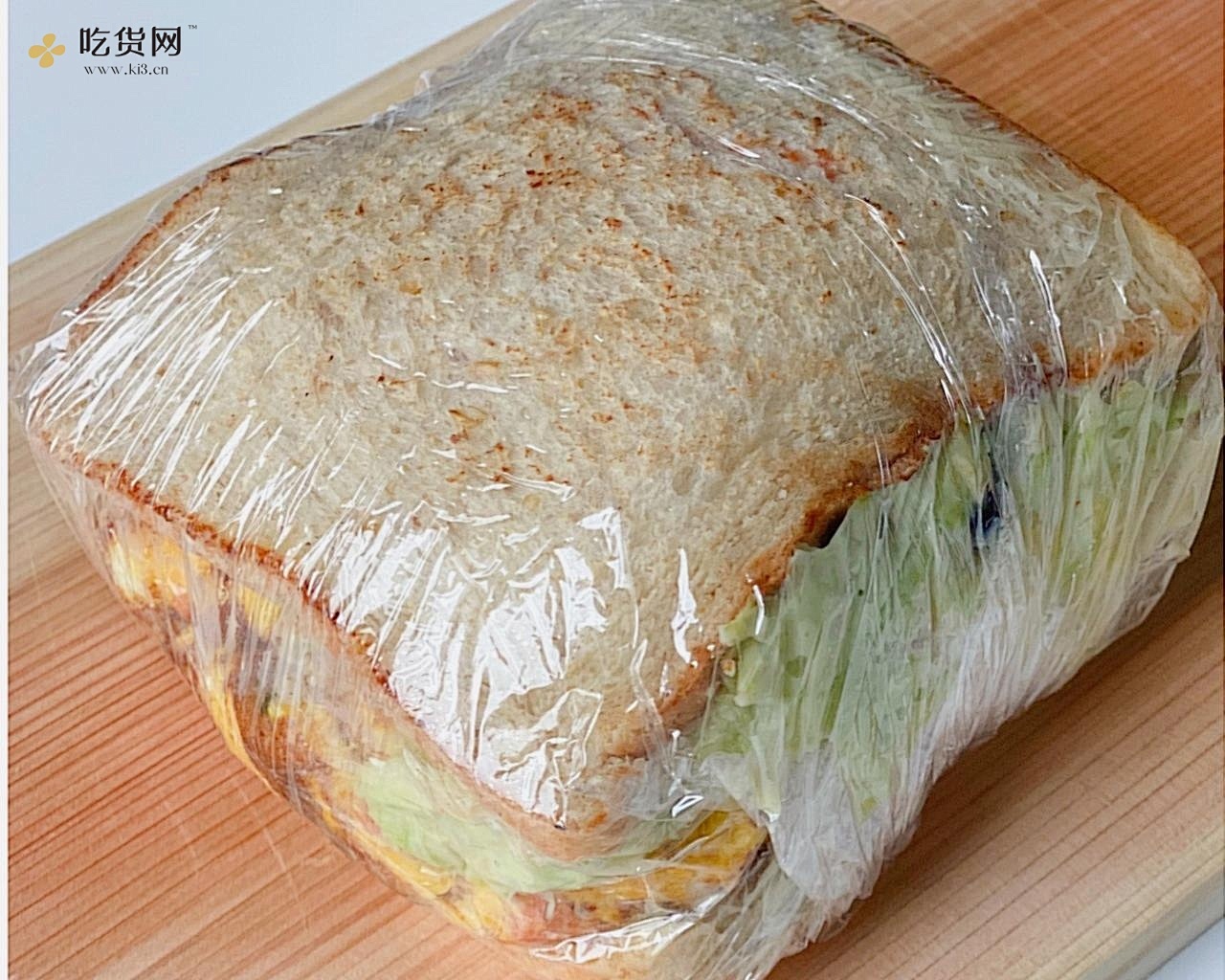 爆好吃的韩式街头三明治的做法 步骤6