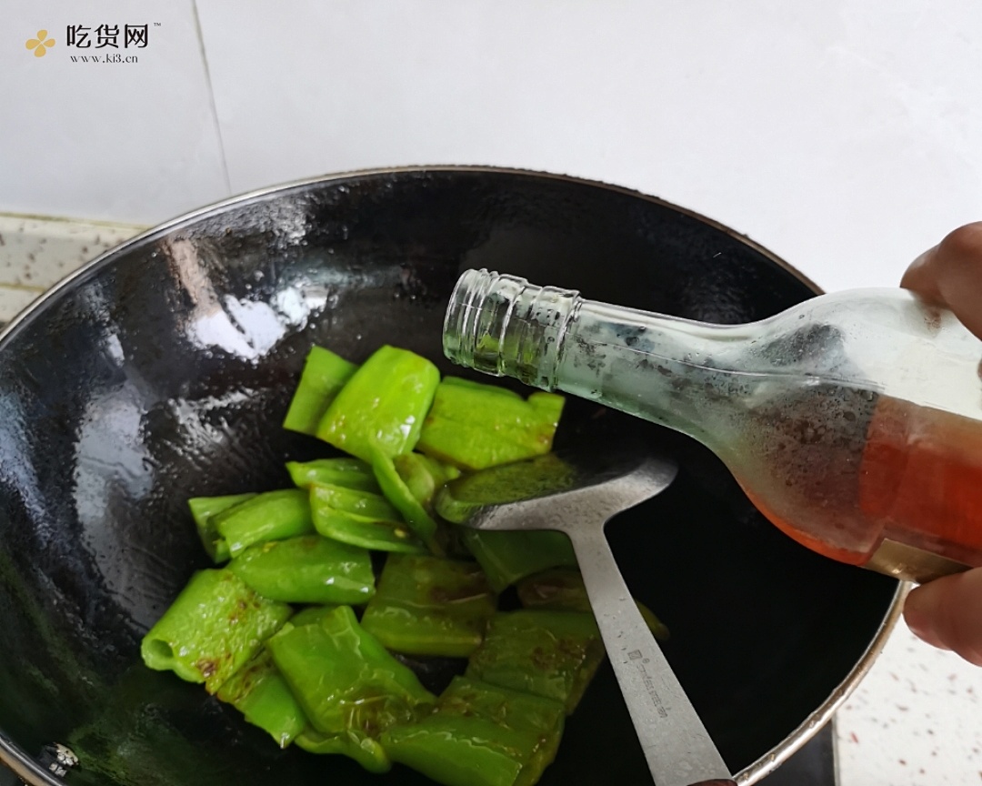 下饭菜“虎皮尖椒” 少油的做法 步骤5