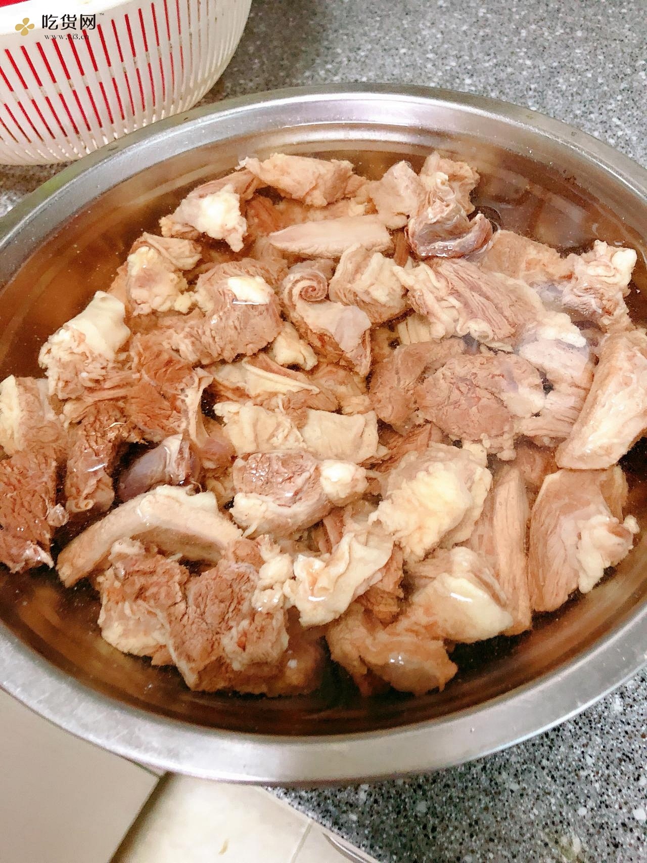 红烧牛肉（笋干版）的做法 步骤1