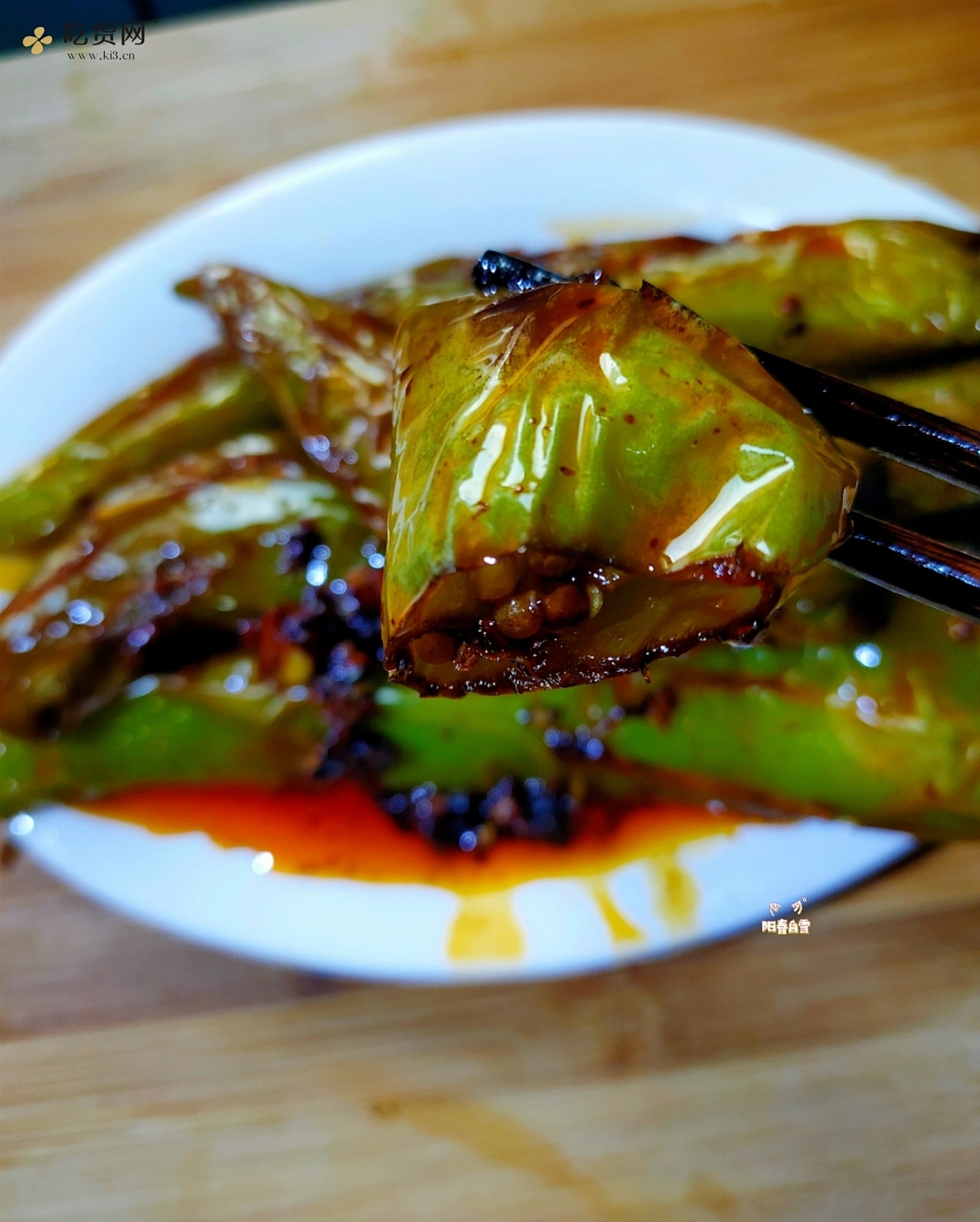 ?巨下饭的虎皮青椒❗️虎皮尖椒❗️下饭菜家常菜 简单易学的做法 步骤8