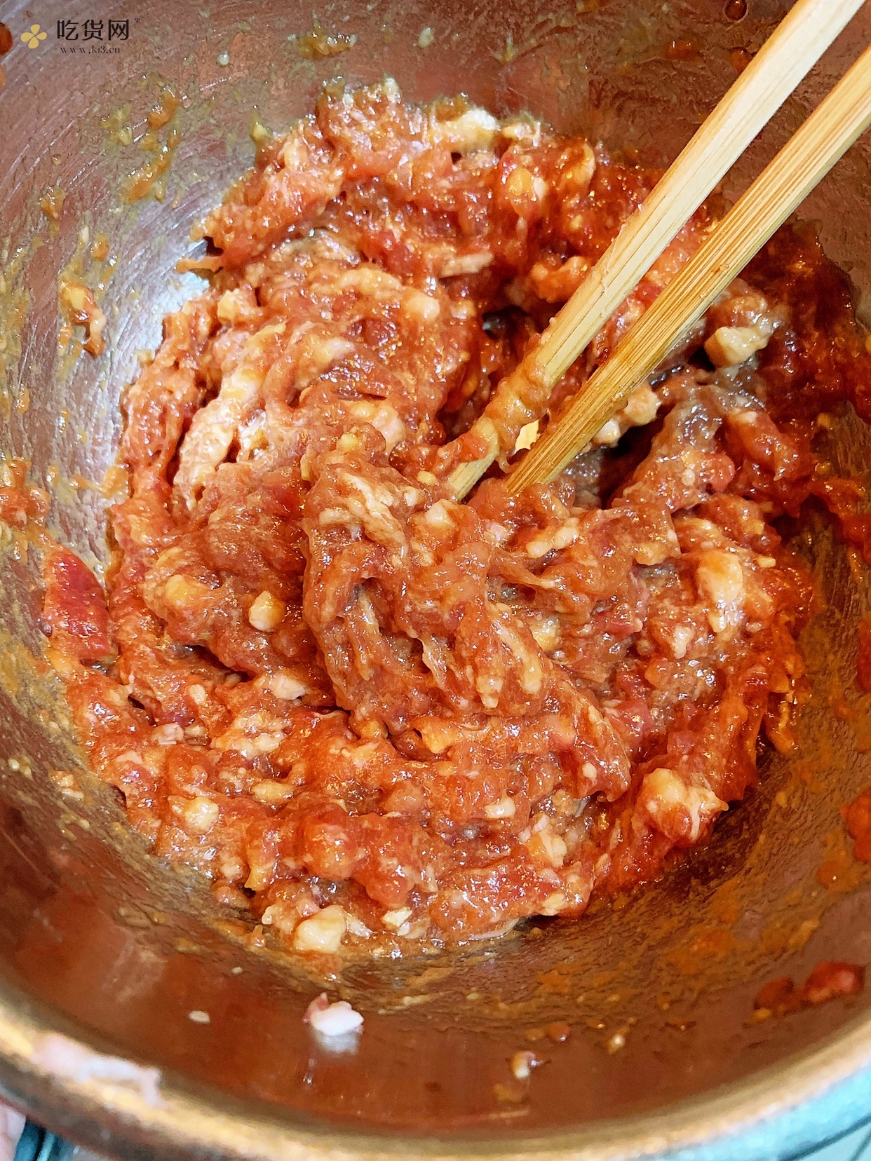 肉酿虎皮尖椒-你怎么那么好吃的做法 步骤7