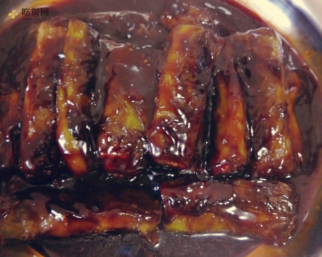 【美食】虎皮尖椒酿肉的做法 步骤7