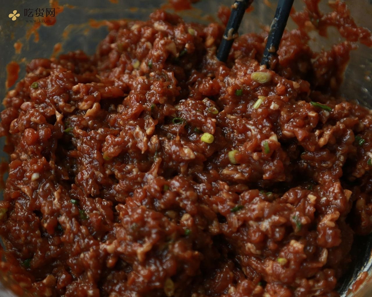 虎皮尖椒酿肉-年夜饭系列的做法 步骤4