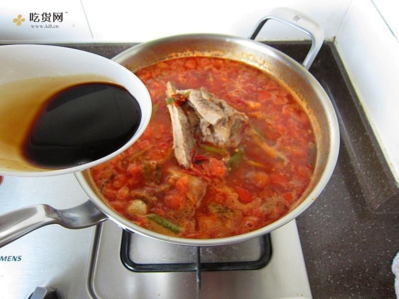 茄汁红烧牛肉面的做法 步骤13