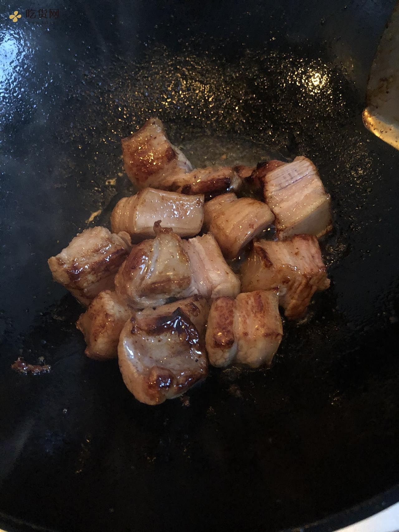 超简单梅干菜烧肉（高压锅）的做法 步骤4