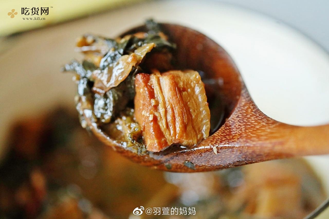 北鼎铸铁锅食谱｜梅干菜烧肉的做法 步骤21