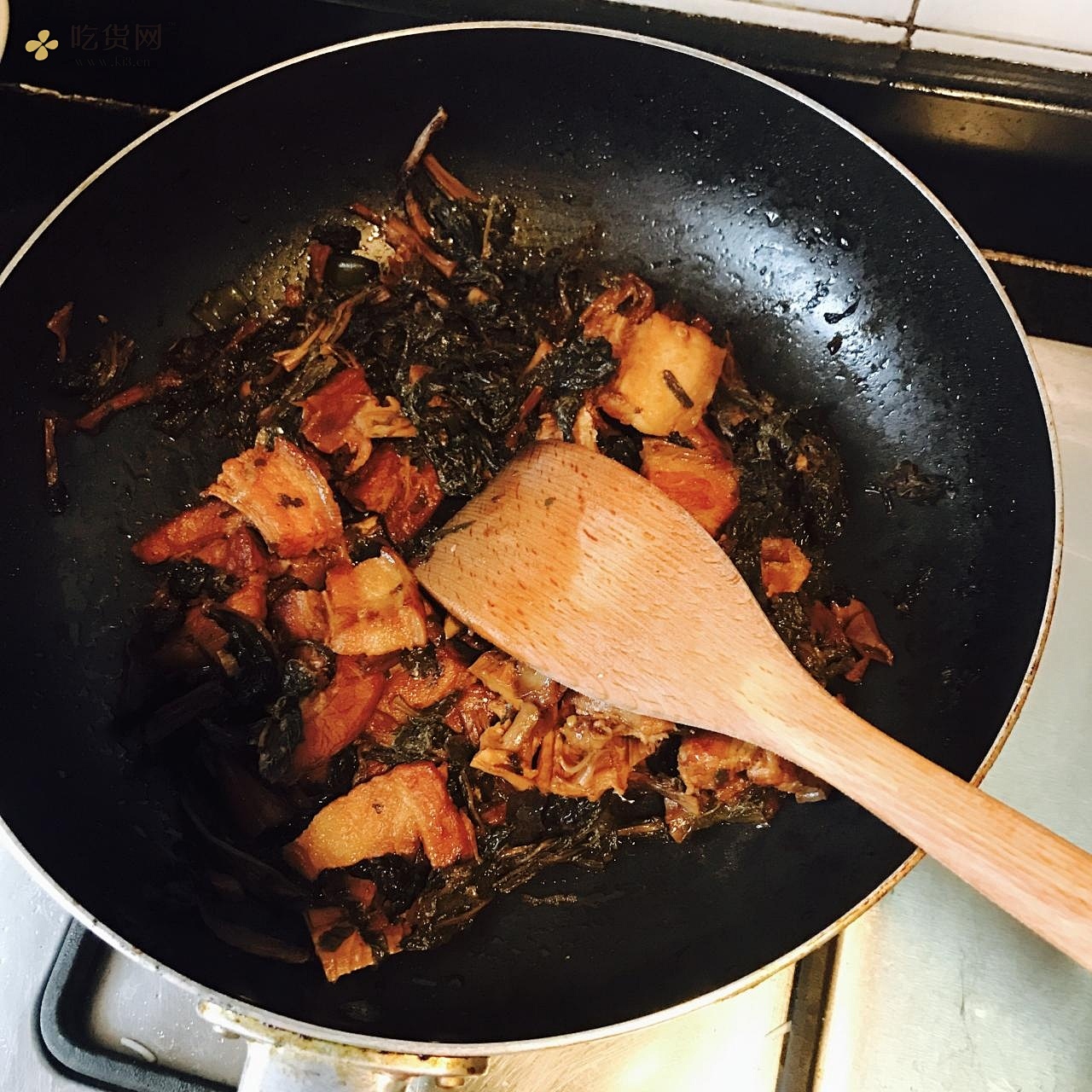 梅干菜扣肉/烧肉的做法 步骤10