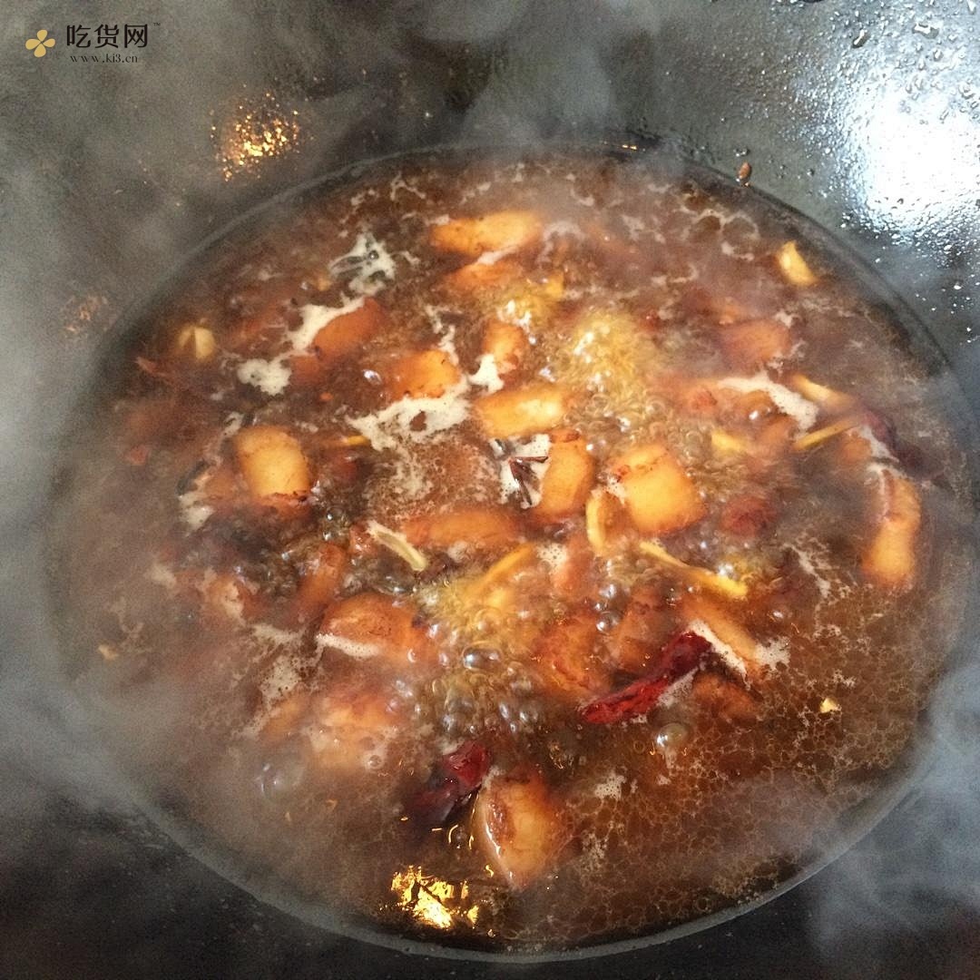 香辣梅干菜红烧肉（快速法）的做法 步骤7