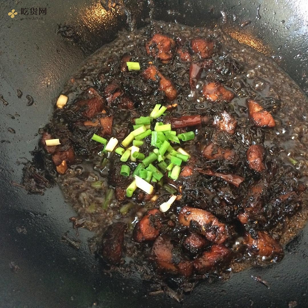 香辣梅干菜红烧肉（快速法）的做法 步骤8
