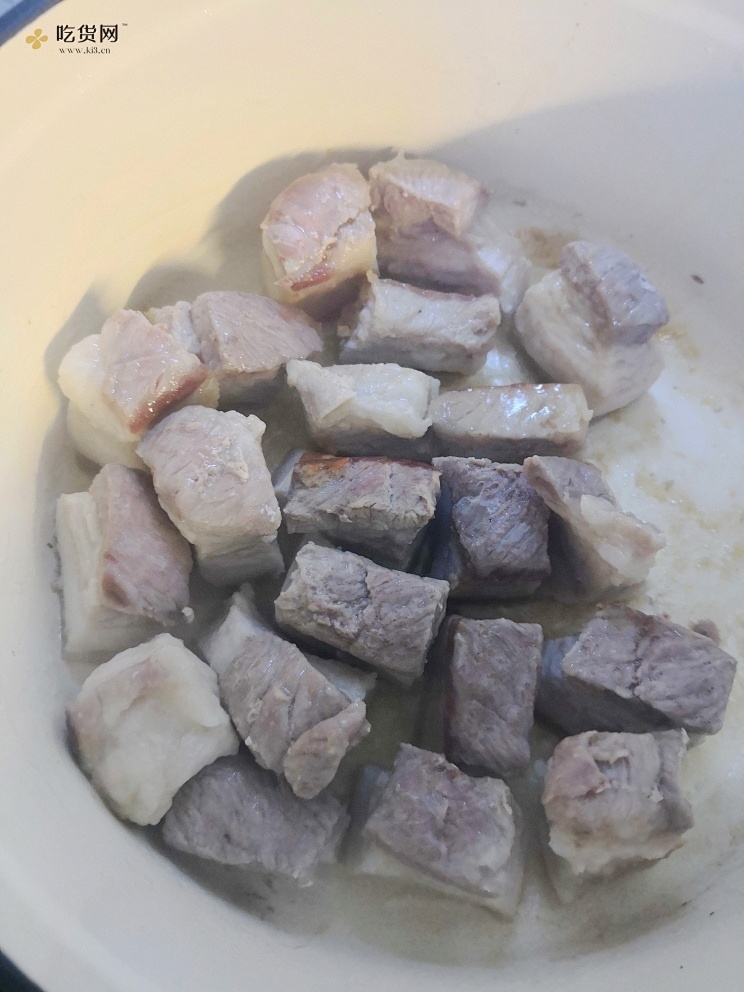 乌干菜/梅干菜烧肉——肉皮Q弹，肉质软烂的做法 步骤5