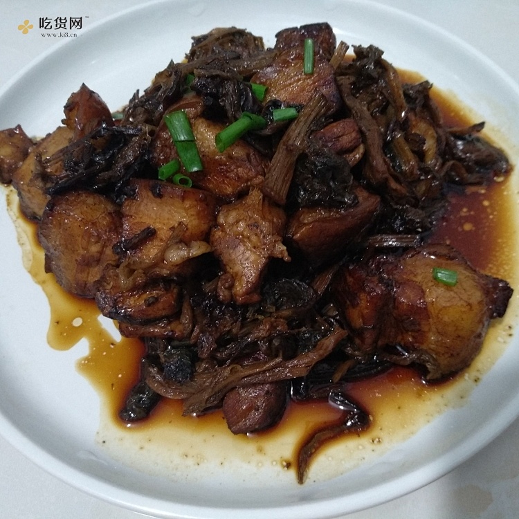 慢炖锅|梅干菜烧肉的做法 步骤5