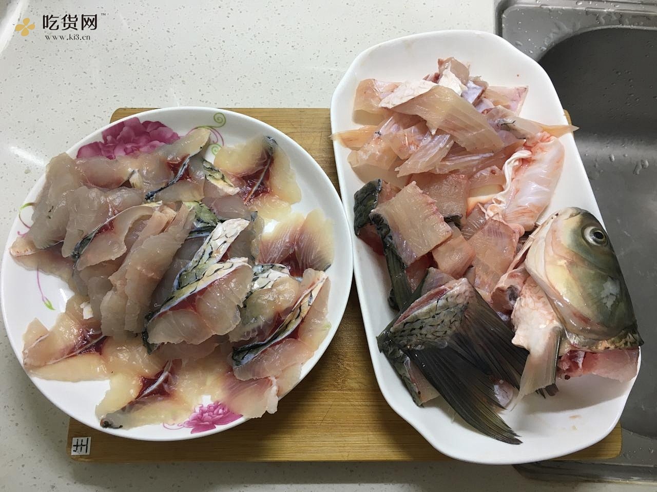 酸菜鱼（附带鱼片切法）的做法 步骤5